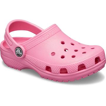 Crocs Classic Girls' Clogs Pink / Pink | Australia 1588WNBY